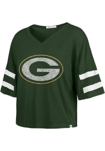 47 Green Bay Packers Womens Green Premier Short Sleeve T-Shirt