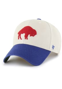 47 Buffalo Bills Fairfield Strap MVP Adjustable Hat - Ivory