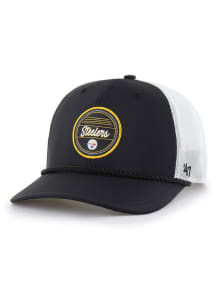 47 Pittsburgh Steelers brrr Fairway Strap Strucker Adjustable Hat - Black
