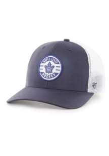 47 Toronto Maple Leafs Mens Navy Blue Wheeler Trophy Flex Hat