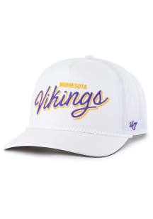 47 Minnesota Vikings brrr Fairway Hitch Adjustable Hat - White