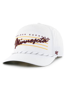 47 Minnesota Golden Gophers Downburst Hitch Adjustable Hat - White
