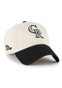 47 Colorado Rockies Grand Stand Clean Up Adjustable Hat - Tan