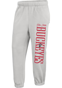 47 Ohio State Buckeyes Womens Venice Grey Sweatpants