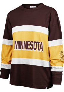 47 Minnesota Golden Gophers Womens Maroon Breezyway LS Tee