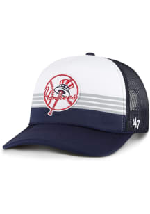 47 New York Yankees Liftoff Trucker Adjustable Hat - Navy Blue