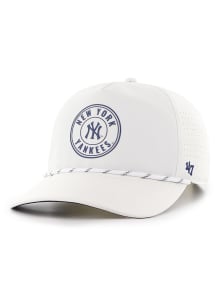 47 New York Yankees Loop Hitch Adjustable Hat - White