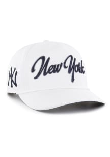 47 New York Yankees Overhand Hitch Adjustable Hat - White