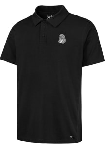 47 Michigan State Spartans Mens Black Imprint Forward Short Sleeve Polo