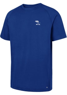 47 Kansas Jayhawks Blue Imprint Forward Short Sleeve T Shirt