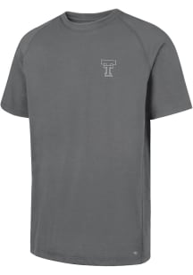 47 Texas Tech Red Raiders Grey Imprint Forward Short Sleeve T Shirt