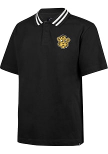 47 Missouri Tigers Mens Black Knox Rugby Short Sleeve Polo