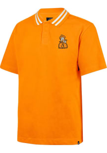 47 Oklahoma State Cowboys Mens Orange Knox Rugby Short Sleeve Polo