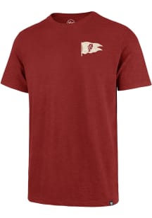 47 Ohio State Buckeyes Red Overlook Scrum Short Sleeve Fashion T Shirt