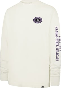 47 K-State Wildcats Ivory Tide Sweep Montauk Long Sleeve T Shirt