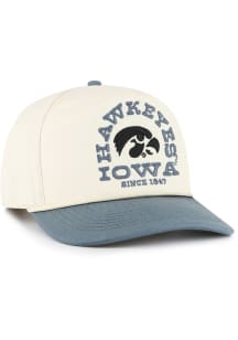 47 Iowa Hawkeyes 2T Canyon Ranchero Hitch Adjustable Hat - Ivory