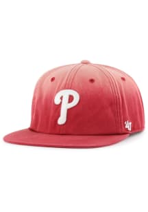 47 Philadelphia Phillies Seabasco Captain Adjustable Hat - Red