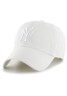 47 New York Yankees Clean Up Adjustable Hat - White