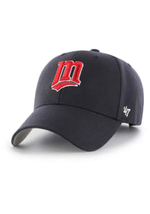 47 Minnesota Twins MVP Adjustable Hat - Navy Blue