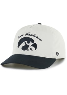 47 Iowa Hawkeyes Stable Hitch Adjustable Hat - Ivory