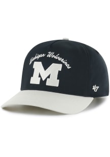 47 Michigan Wolverines Stable Hitch Adjustable Hat - Black