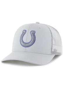 47 Indianapolis Colts Strap Trucker Adjustable Hat - Grey