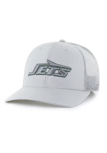 47 New York Jets Strap Trucker Adjustable Hat - Grey