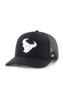 47 Houston Texans Strap Trucker Adjustable Hat - Black