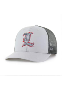 47 Louisville Cardinals Outline Trucker Adjustable Hat - Grey