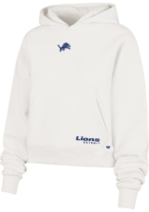47 Detroit Lions Womens White Sue Hooded Sweatshirt