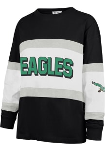 47 Philadelphia Eagles Womens Black Breezyway LS Tee
