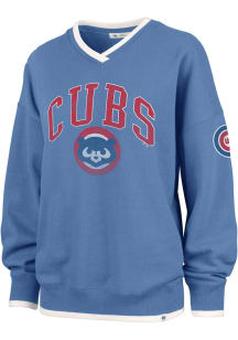 47 Chicago Cubs Womens Blue Daze Crew Sweatshirt