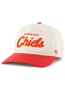 47 Kansas City Chiefs Mens White Crosstown TT Franchise Fitted Hat
