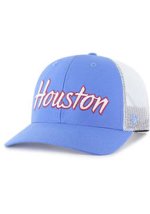 47 Houston Cougars 47 Trucker Adjustable Hat - Blue