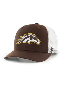 47 Western Michigan Broncos Trucker Adjustable Hat - Brown