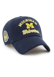 47 Michigan Wolverines SCL SQUIB 47 CLEAN UP Adjustable Hat - Blue
