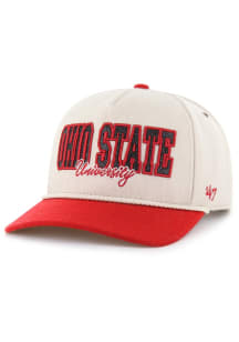 47 Ohio State Buckeyes SCL SCRIMMAGE 47 HITCH RF Adjustable Hat - Tan