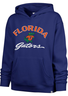 47 Florida Gators Womens Blue Whirlwind Naomi Hooded Sweatshirt