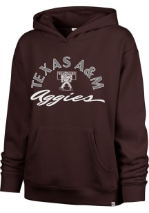 47 Texas A&M Aggies Womens Maroon Whirlwind Naomi Hooded Sweatshirt