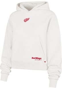 47 Detroit Red Wings Womens White Sue Hooded Sweatshirt
