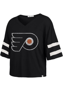 47 Philadelphia Flyers Womens Black Premier Short Sleeve T-Shirt