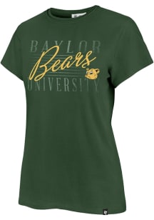 47 Baylor Bears Womens Green Maze Frankie Short Sleeve T-Shirt