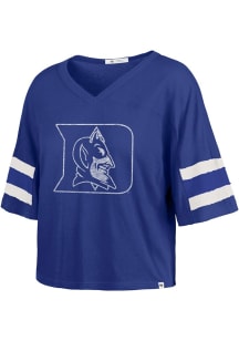 47 Duke Blue Devils Womens Blue Premier Scout Short Sleeve T-Shirt