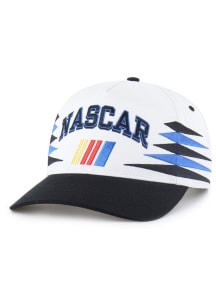 47 NASCAR Gear Diamond Cut Hitch Adjustable Hat - White