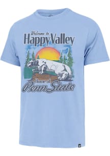 47 Penn State Nittany Lions Light Blue Happy Valley Franklin Short Sleeve Fashion T Shirt