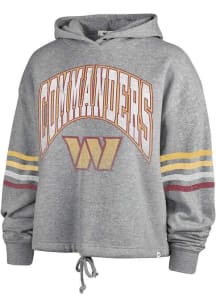 47 Washington Commanders Womens Grey Upland Hooded Sweatshirt