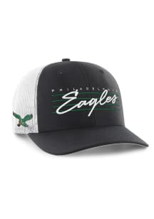 47 Philadelphia Eagles Downburst Trucker RF Adjustable Hat - Black