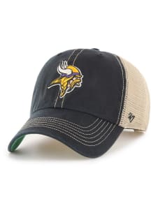 47 Minnesota Vikings Trawler Clean Up Adjustable Hat - Black
