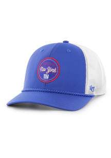 47 New York Giants brrr Fairway Strap Trucker Adjustable Hat - Blue