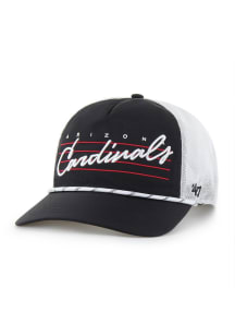47 Arizona Cardinals Downburst Mesh Hitch Adjustable Hat - Black